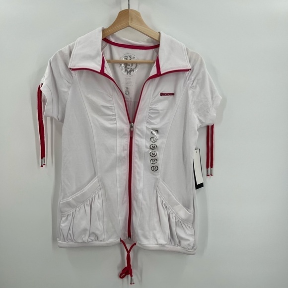 Eckored Kelly Zip Up Jacket & Capri/Sweat Pants Ladies Both are size Medium NEW - Picture 1 of 10